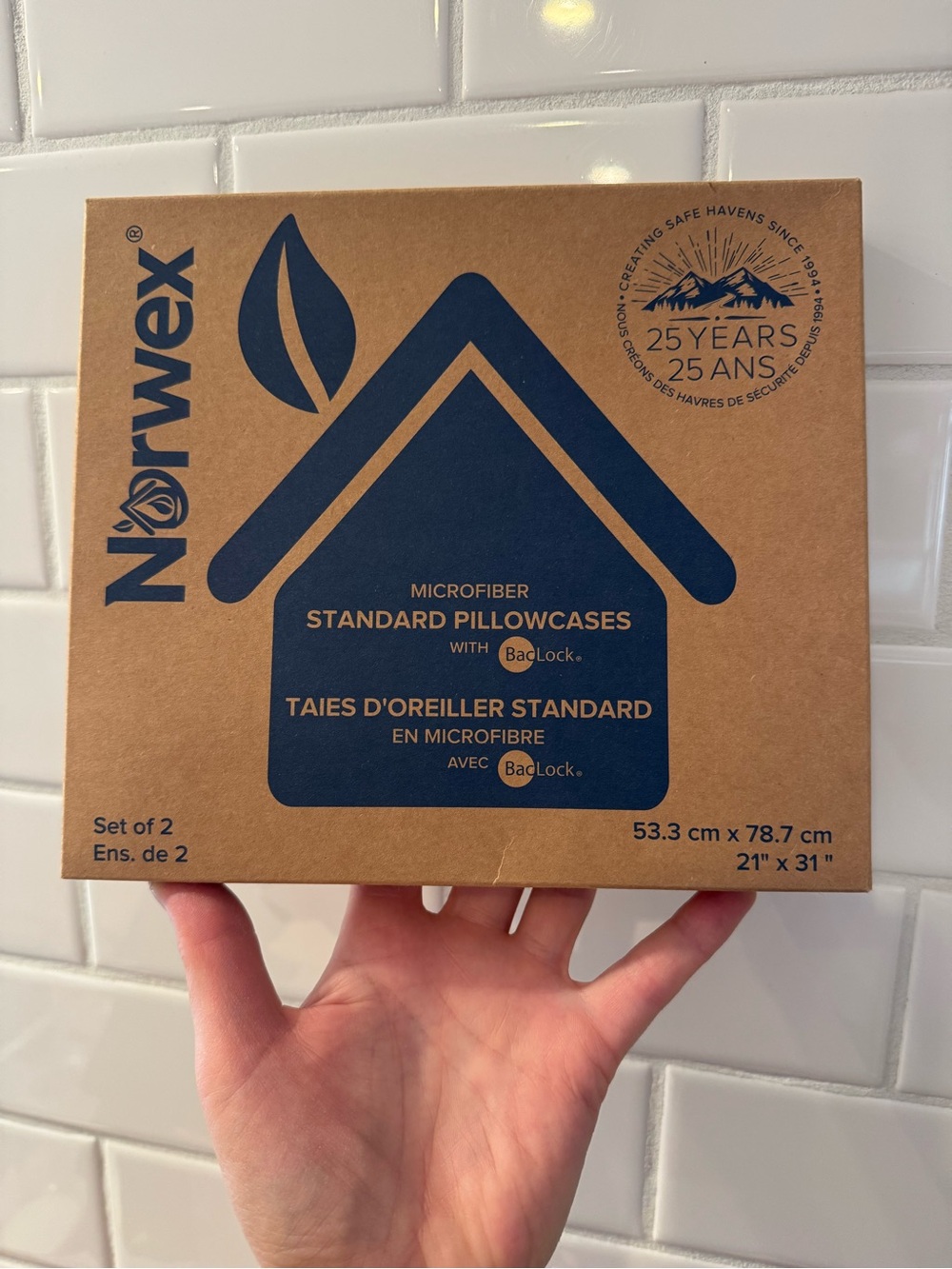 Norwex CLOUD Standard Pillowcases